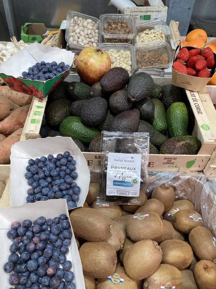 Primeur bio alimentation saine Paris