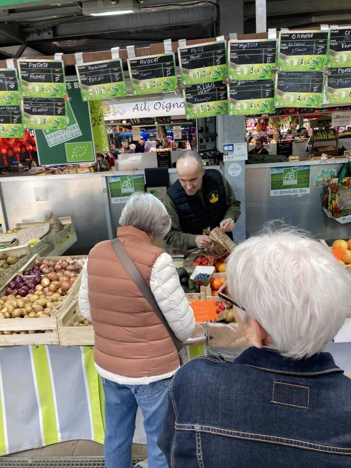 Primeur bio fruits et légumes locaux Paris