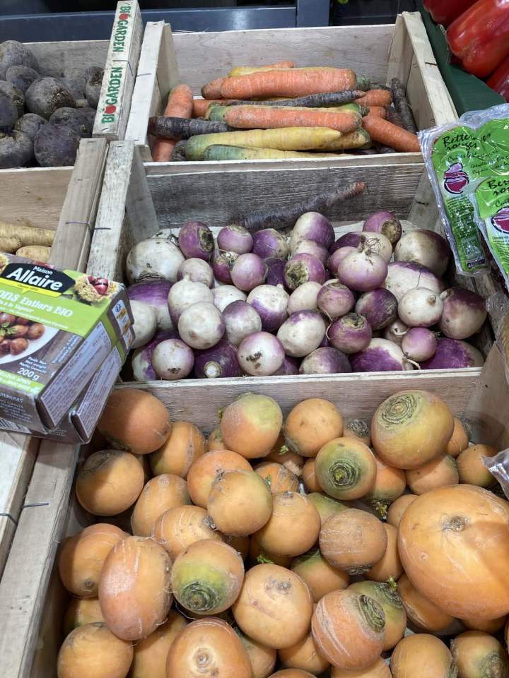 Primeur bio marché Paris