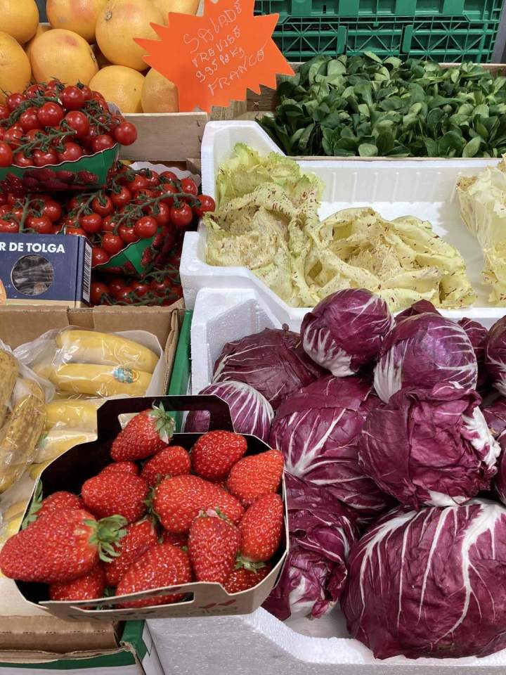 Service de livraison de fruits et légumes Paris